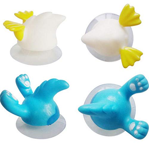 Funny Cute Animal Tail Wall Hooks and Hangers- Bathroom Storage & Organisation Robe Hooks -