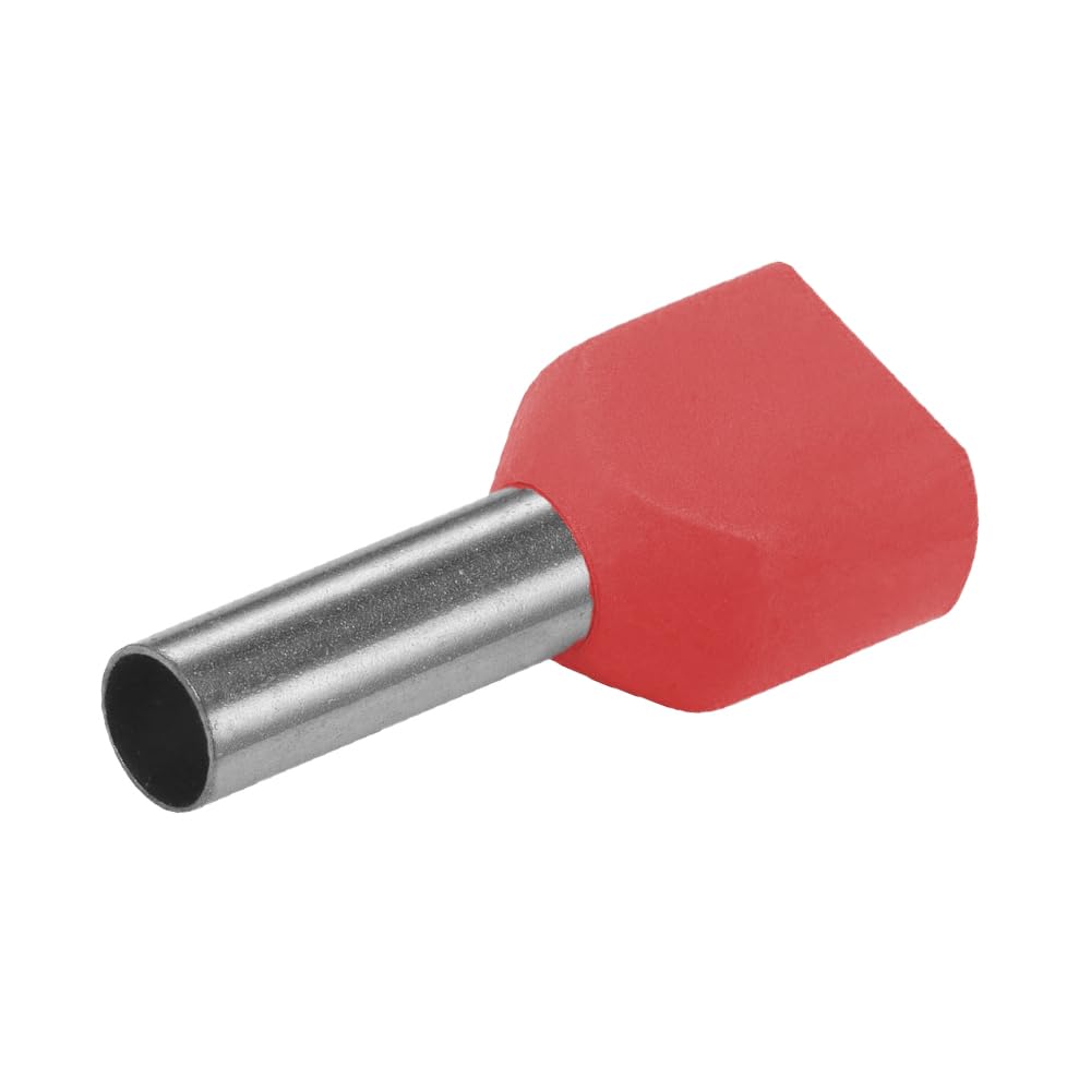 KafTon Twin Cord End Terminals (10.0mm² - Red)