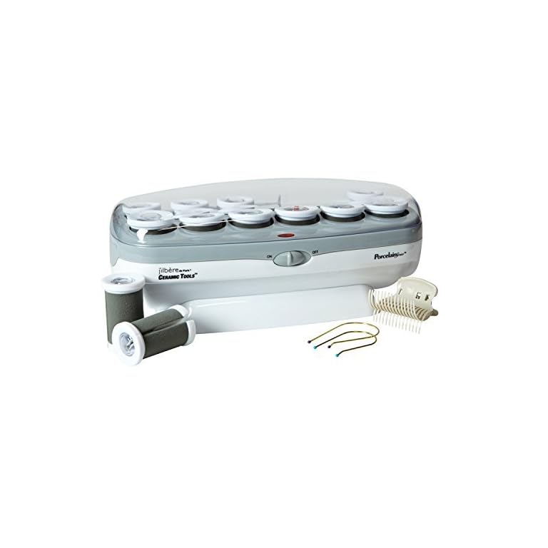 Conair Pro Porcelian Series Ceramic Hair Curler, 12 Rollers