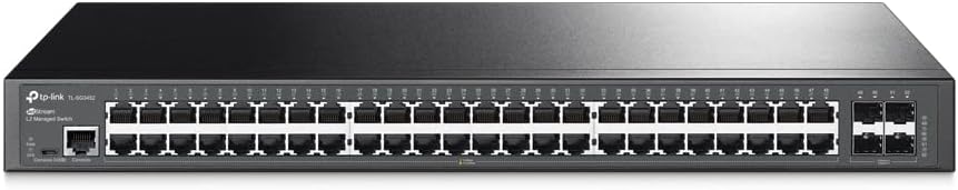 TP-Link TL-SG3452 Jetstream 48 Port Gigabit L2+ Managed Switch 4 SFP Omada SDN
