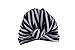 DAHLIA shower cap in Monochrome Stripe