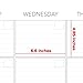 Big Dry Erase Wall Calendar - Giant Whiteboard [36