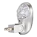 Emotionlite Plug in Night Light, LED Nightlight, Multi Colored Rotates, Dusk to Dawn Sensor, for Kids Adults Bedroom Bathroom Hallway Stairways Kitchen Corridor, UL Listed