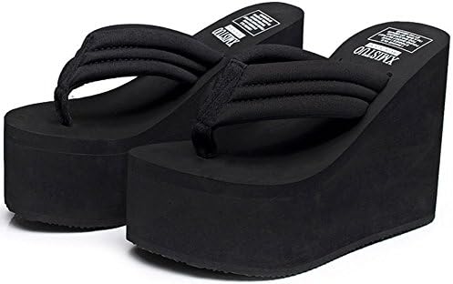 Women's High Heel Platform Wedge Flip-flops Sandals Fashion slipper Summer Thong