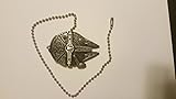 Star Wars Millennium Falcon Ceiling Fan Light Kit Beaded Pull Chain Antique Silver