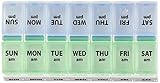 Twice a Day Removable Pill Organizer