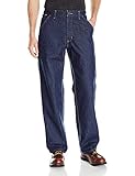 Carhartt Men's Flame Resistant Signature Denim Dungaree