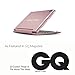 Snugg iPad Mini Keyboard Case, Apple iPad Mini 1 2 3 Bluetooth Keyboard Case Cover [Smart Backlit] Folio, Wireless Auto Sleep/Wake - Rose Gold