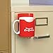 Master Magnetics Magnetic Cup Holder - Caddy for Bottles, Glasses, and Cans - Fits on Fridge, Lawnmower, Forklift, Cart, or Ladder - Heavy-Duty Magnet