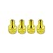 Quick Pressure (TR AD1) Valve Stem Adapter, Brass - Pack of 4