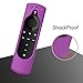 CaseBot Remote Case for Fire TV Stick HD/4K/4K Max (1st Gen)/Fire TV Stick (3rd Gen)/Lite - Anti-Slip Shockproof Silicone Cover for Alexa Voice Remote (2nd & 3rd Generation), Purple