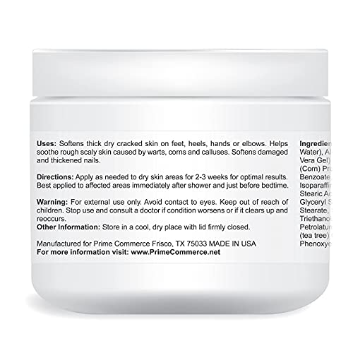 UREA LABS 42 Urea Cream MAX w/ Aloe Vera & Tea Tree Oil, 4 Oz