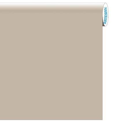 Artesive Ma 033 Tortora Intenso Opaco Larg 122 Cm Al Metro Lineare Pellicola Adesiva Tinta Unita Per Decorazione Interni Per Rinnovare Mobili Porte