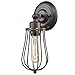 YOBO Lighting Industrial Edison Mini Wire Cage Oil Rubbed Bronze 1-light Wall Sconce