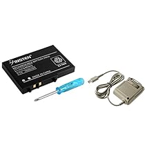 Insten Compatible With Nintendo DS Lite DSL AC Adapter Charger + Battery