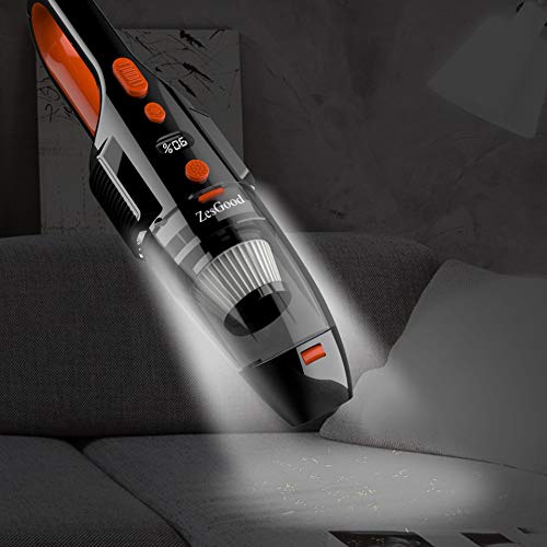ZesGood Handheld Vacuum Cordless, 7000PA Powerful Suction with
