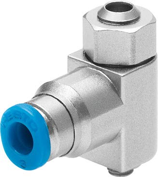 Festo 175056 Flow Control Valve, Model GRLA-M5-QS-4-LF-C