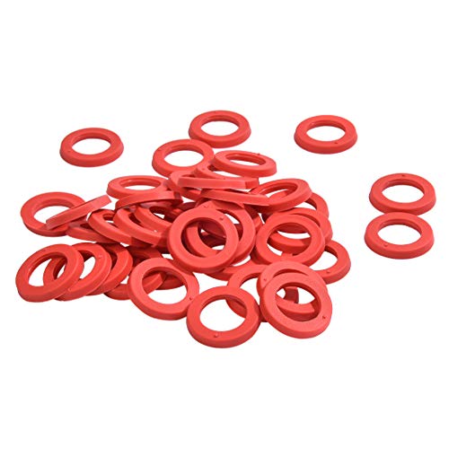 Garden Hose Washer Universal Heavy Duty Rubber Washer, Fit All Standard 3/4" Garden Hose