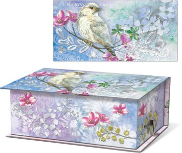 Punch Studio Scented Soap in Rectangular Music Box - Bird 47614