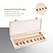 Tacklife RTXA35 238-Piece Rotary Tool Accessories Kit in a Wooden Case 1/8-inch Shanks for Most Rotary Tools