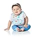 Bumkins Starter Bib, Baby Bib Infant, Waterproof, Washable, Stain and Odor Resistant, 3-9 Months, 2-Pack – Raindrops & Umbrellas