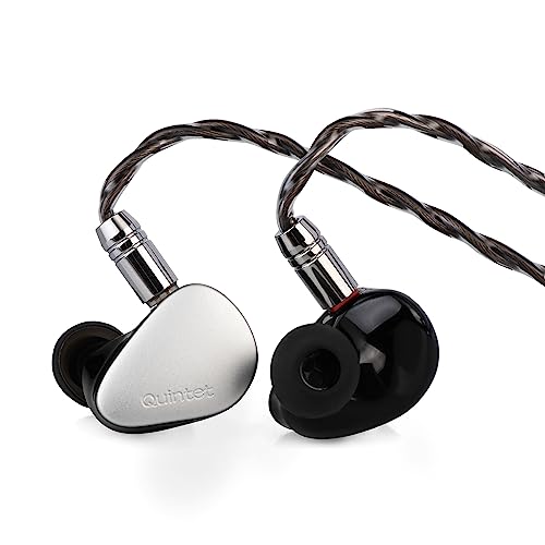 Linsoul Kiwi Ears Quintet In Ear Monitor, 1Dd + 2Ba + 1 Planar + 1 Pzt
