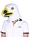 HDE Rubber Latex Eagle Head Face Mask Patriotic US American Flag Cape Costume