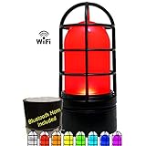 Bridge Cutters Sports Score Goal Light & Horn goes Off When You See it on tv Color Works with Baseball Football Hockey WiFi Real Time Arena Scoreboard Interactive Game Light red Live Action Beacon
