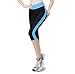 Ribay Women's Capri Workout Leggings - Guaranteed Quality Yoga/Running Pants