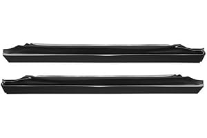 MrTailLight Alloy Steel Black Chevy GMC Truck Rocker Panel Set (88-98)