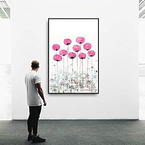 signwin Framed Canvas Wall Art Beautiful Leaves Canvas...