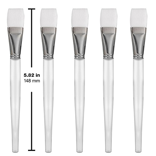 Majestic pure facial mask brush - set of 5 - profession…
