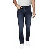 Buffalo David Bitton Men's Jackson Slim Straight Fit Jeans (US, Waist Inseam, 40, 30, Regular, Regular, Dark Blue)