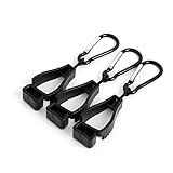 3pcs Glove Grabber Clip Holder work Safety Clip Glove Keeper, Guard Labor Worker Glasses Helmets Hanger Clamp Grabber Catcher(Black)