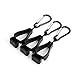 3pcs Glove Grabber Clip Holder work Safety Clip Glove Keeper, Guard Labor Worker Glasses Helmets Hanger Clamp Grabber Catcher(Black) primary