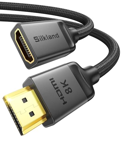 Silkland 8K HDMI Extension Cable 3.3FT