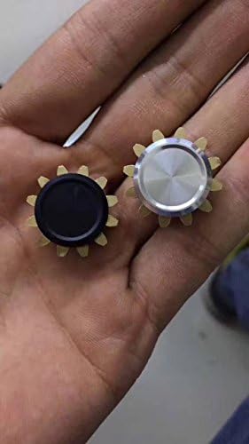 FlyHighHi The smallest Toothed Gearing Fidget Spinner Metal EDC Toys Tri Hand Spinner For Autism and ADHD Educational toys for Kids and adults Stress relief toys