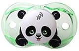 Razbaby Keep-It-Kleen Pacifier - Panky Panda, 0-36