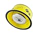 PETish Spaniel Bowl for Long Ear Dog - Ergonomic Personalized Custom Design Bowls, NO Tip Stainless Dish (Medium (17oz - 6.3 x 5.3 x 3.0inch), Banana Yellow)