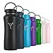DYLN Hydrogen Water Bottle | Create Hydrating Alkaline Hydrogen-Rich Water Up to 9 pH | Vacuum Insulated Stainless Steel Water Bottle | Keeps Water Cold for 24 Hours | 32 oz, Black