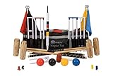 Uber Games 9 Wicket Croquet Set - Executive - 4 Player