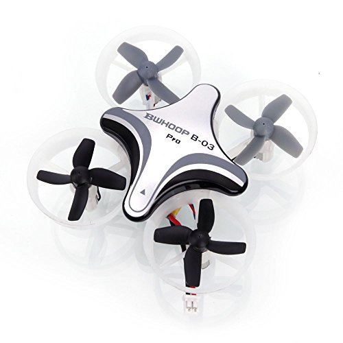 SHUTAO BoldClash BWHOOP B03 Pro 716 Motor 61500rpm EDF RC Quadcopter 260mAh 3.7V Gray