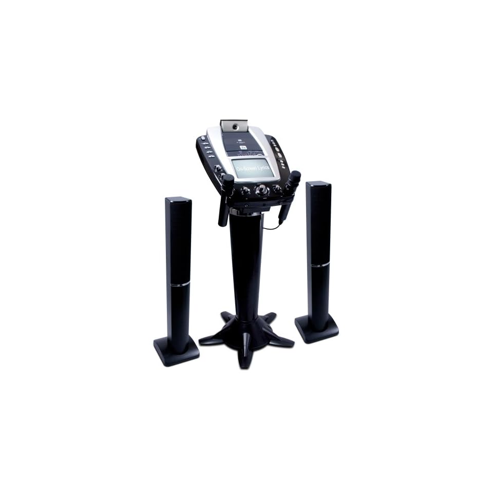 Singing Machine STVG 999 Pedestal Karaoke System with Tower Speakers