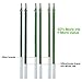 OfficeGoods Gel Pen Refills - 24 Individual Colors - Fits Most Gel Pens - Fast Drying Ink - Perfect for Artists, Adult & Kids Coloring Books, Mandalas, Nature - 2 Pack - Greens