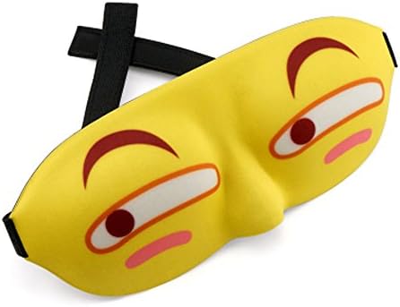 Funny Face Cosplay Comfortable Sleeping Mask Sleeping Eye Travel For Men, Women, Girls, Kids