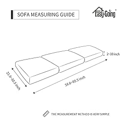 Easy-Going 100% Waterproof Chair Sofa Seat Cushion