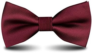 Men's Bow Ties Classic Pre-tied Adjustable for Boy in Gift Box Ties,by Anrinwei