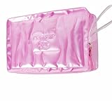 WNOSH Clear PVC Waterproof Cosmetic Bag Dry Bag for Swimming Gear and Swimwear (pink swim)