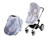 Maven Gifts:Jolly Jumper Insect Bug Net Stroller Car Seat, and Jolly Jumper Fitted Insect and Bug Netting for Infant Carrier