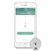 TrackR bravo - Bluetooth Tracking Device. Item Tracker. Phone Finder. iOS/Android Compatible. Generation 3, Silver (2 Pack)